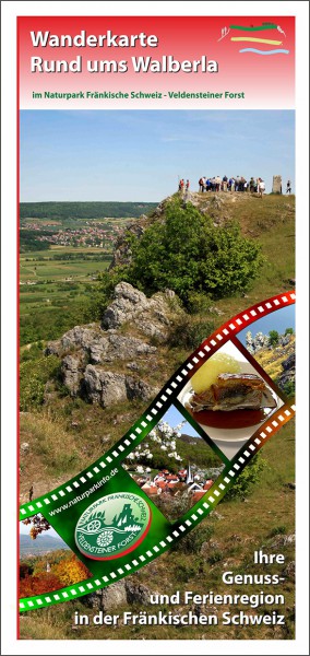 Wanderkarte Rund ums Walberla