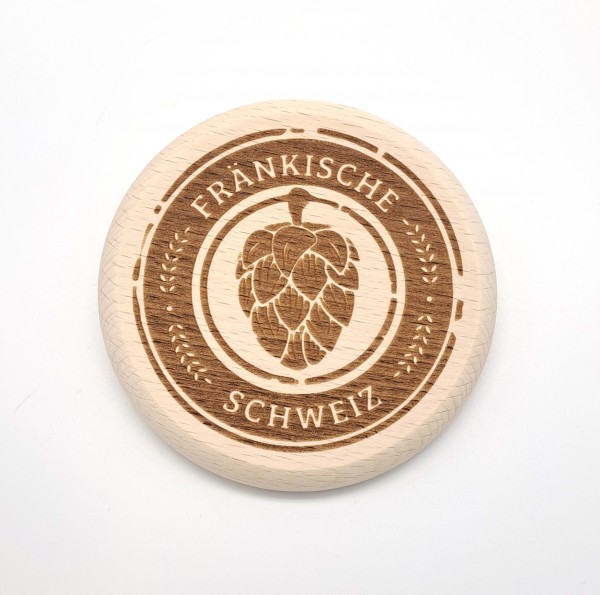 Holzbierdeckel