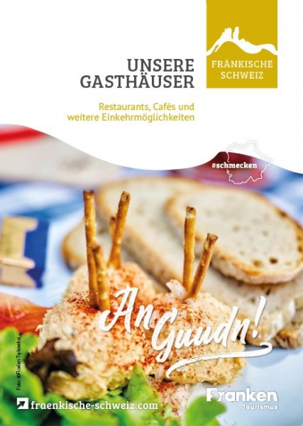 Unsere Gastronomie - Gasthäuser, Restaurants & Cafés (Postkarte mit QR Code)